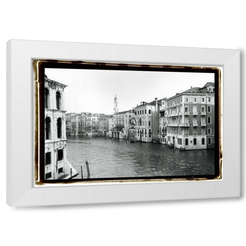 Waterways of Venice XII White Modern Wood Framed Art Print by DeNardo, Laura