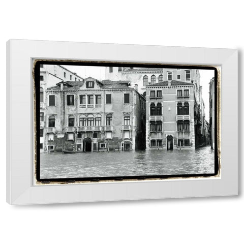 Waterways of Venice XVI White Modern Wood Framed Art Print by DeNardo, Laura
