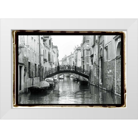 Waterways of Venice XVII White Modern Wood Framed Art Print by DeNardo, Laura