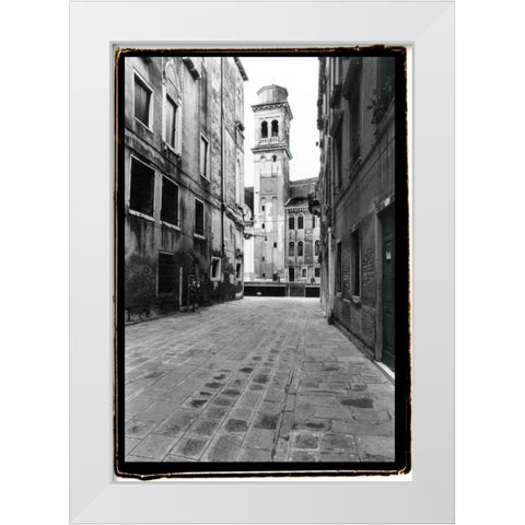 A Venetian Stroll VI White Modern Wood Framed Art Print by DeNardo, Laura