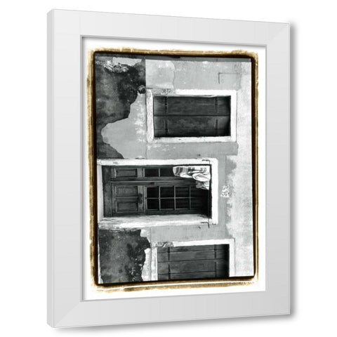 The Doors of Venice VII White Modern Wood Framed Art Print by DeNardo, Laura