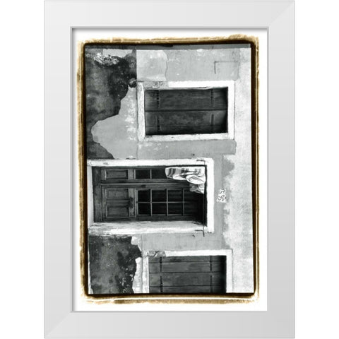 The Doors of Venice VII White Modern Wood Framed Art Print by DeNardo, Laura