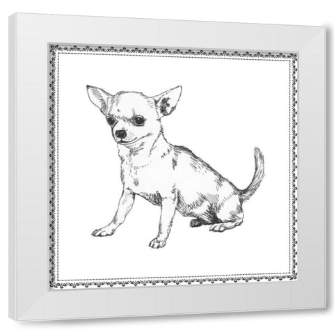 Best in Show II White Modern Wood Framed Art Print by Meagher, Megan