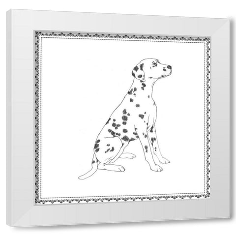 Best in Show V White Modern Wood Framed Art Print by Meagher, Megan