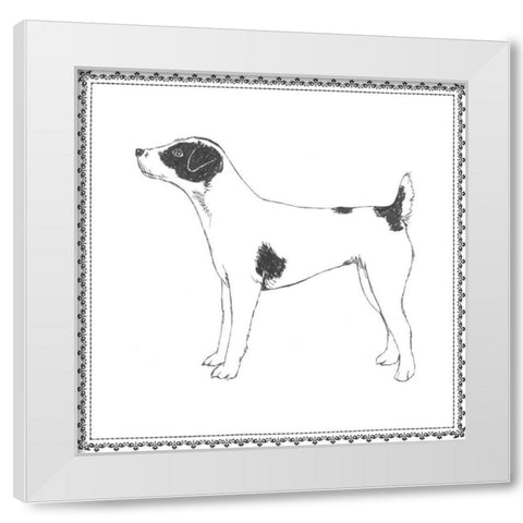 Best in Show VI White Modern Wood Framed Art Print by Meagher, Megan