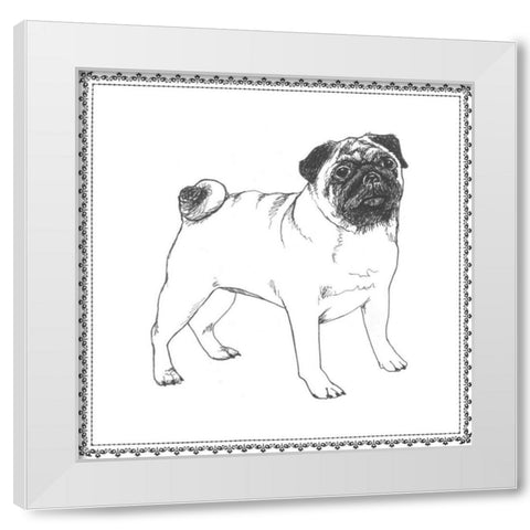 Best in Show VII White Modern Wood Framed Art Print by Meagher, Megan