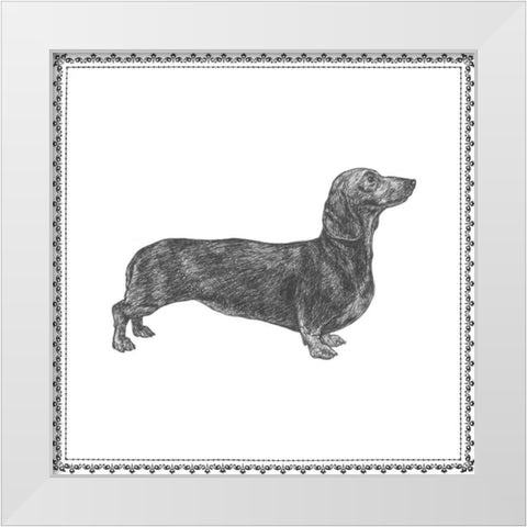 Best in Show X White Modern Wood Framed Art Print by Meagher, Megan