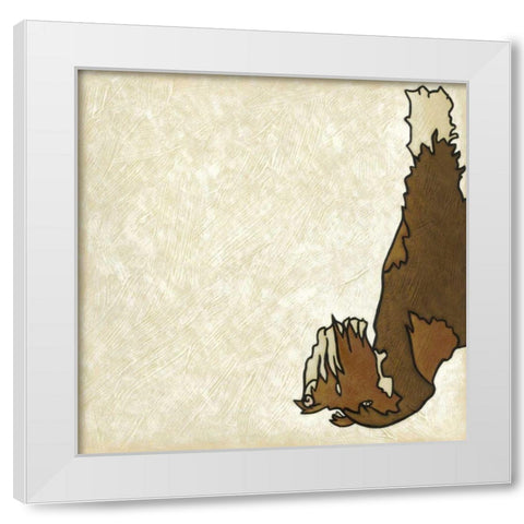 Good Dog VI White Modern Wood Framed Art Print by Zarris, Chariklia