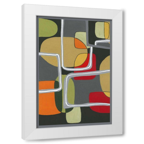 Possibilities I White Modern Wood Framed Art Print by Taylor, Kris