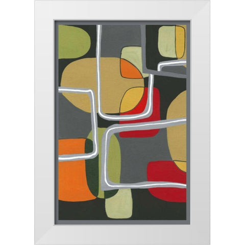Possibilities I White Modern Wood Framed Art Print by Taylor, Kris