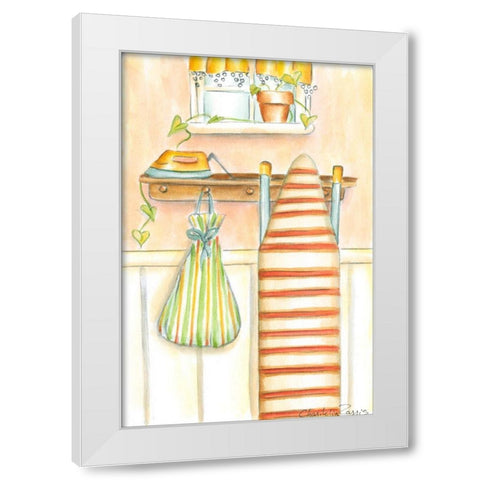 Laundry Day II (PT) White Modern Wood Framed Art Print by Zarris, Chariklia