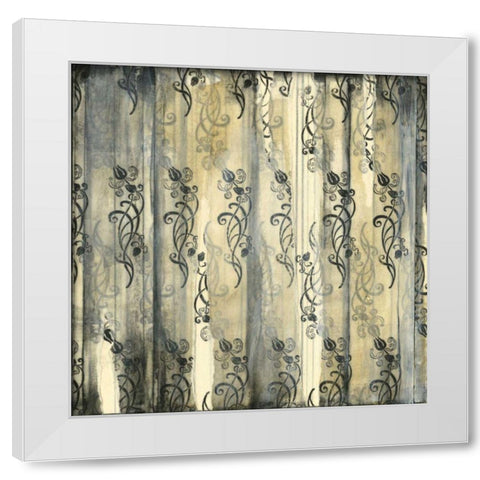 Aged Elegance I White Modern Wood Framed Art Print by Goldberger, Jennifer