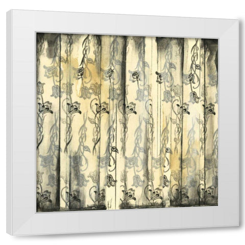 Aged Elegance III White Modern Wood Framed Art Print by Goldberger, Jennifer