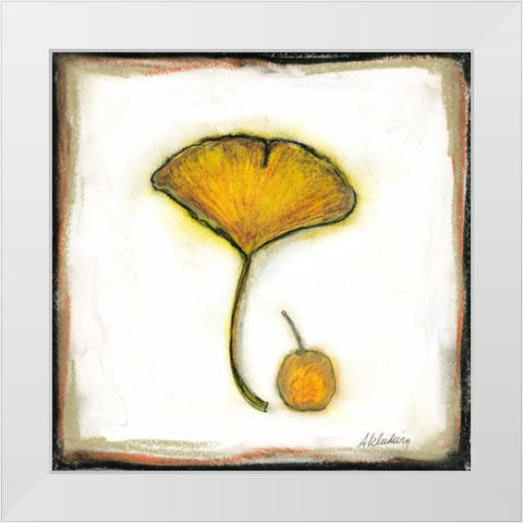 Fall Color III White Modern Wood Framed Art Print by Ludwig, Alicia