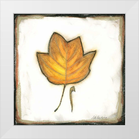 Fall Color IV White Modern Wood Framed Art Print by Ludwig, Alicia