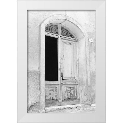 Humble  White Modern Wood Framed Art Print by DeNardo, Laura