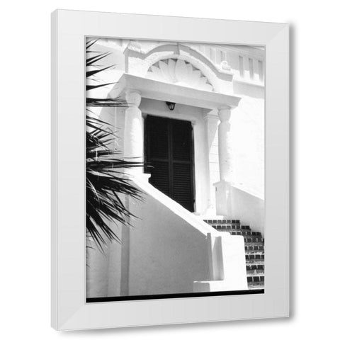 Bermuda Architecture II White Modern Wood Framed Art Print by DeNardo, Laura