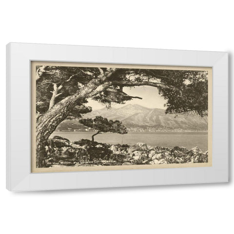 Summer in France IV White Modern Wood Framed Art Print by Unknown