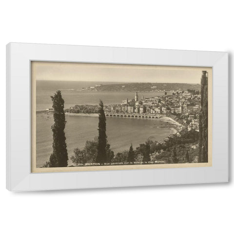 Summer in France VI White Modern Wood Framed Art Print by Unknown