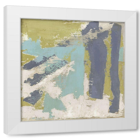 Chelsea Abstract II White Modern Wood Framed Art Print by Meagher, Megan