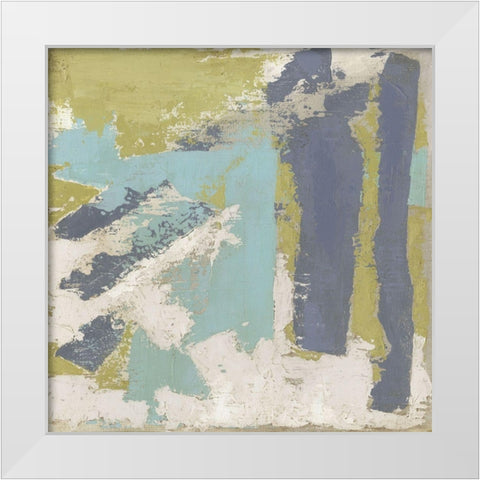 Chelsea Abstract II White Modern Wood Framed Art Print by Meagher, Megan