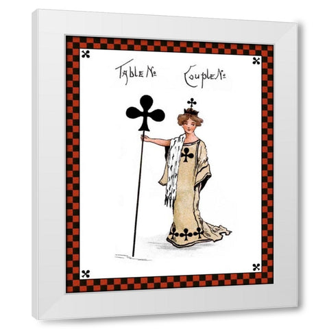 Bridge Party II White Modern Wood Framed Art Print by Vision Studio