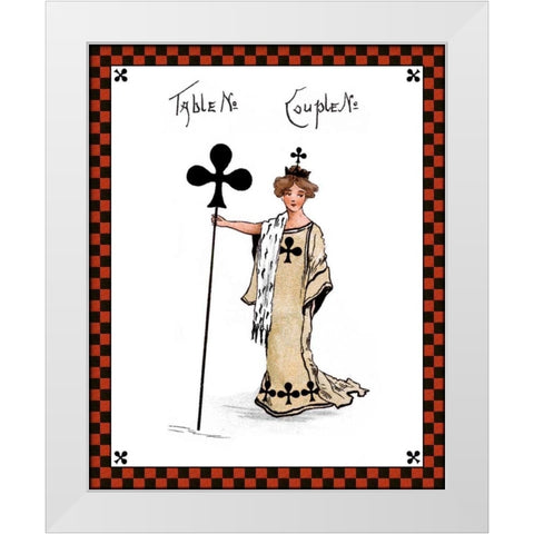 Bridge Party II White Modern Wood Framed Art Print by Vision Studio