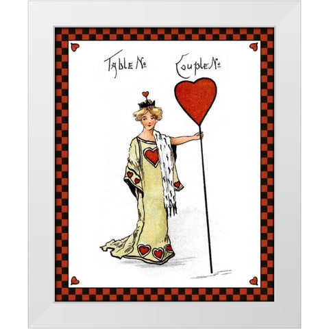 Bridge Party IV White Modern Wood Framed Art Print by Vision Studio