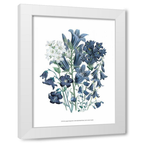 Loudon Florals III White Modern Wood Framed Art Print by Loudon, Jane