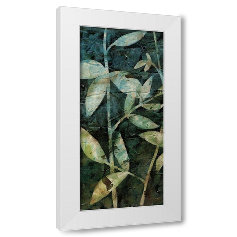 Mystic Reflections Panel I White Modern Wood Framed Art Print by Meagher, Megan