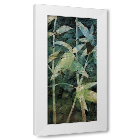 Mystic Reflections Panel II White Modern Wood Framed Art Print by Meagher, Megan
