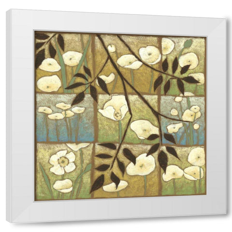 Orchard View II White Modern Wood Framed Art Print by Zarris, Chariklia