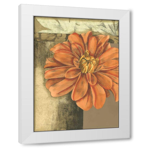 Small Ethereal Bloom II White Modern Wood Framed Art Print by Goldberger, Jennifer