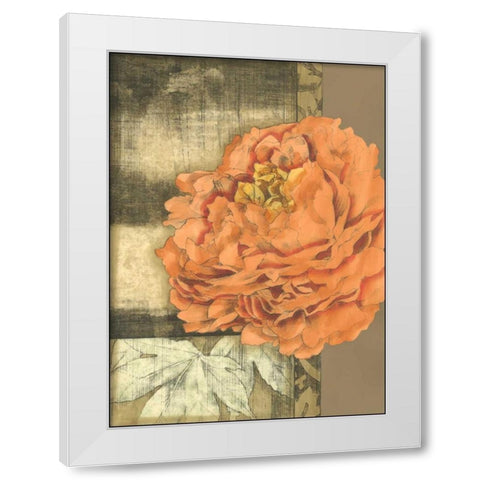 Small Ethereal Bloom III White Modern Wood Framed Art Print by Goldberger, Jennifer