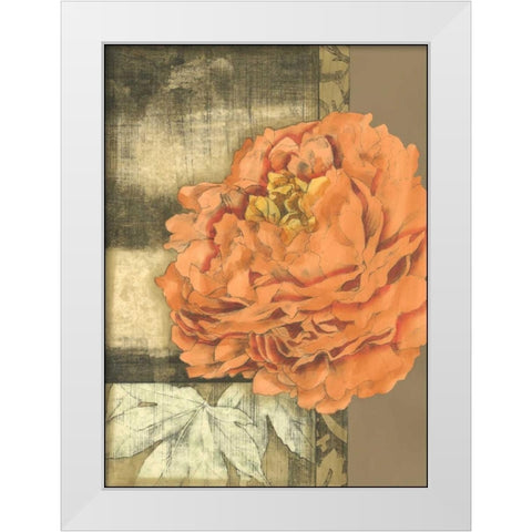 Small Ethereal Bloom III White Modern Wood Framed Art Print by Goldberger, Jennifer