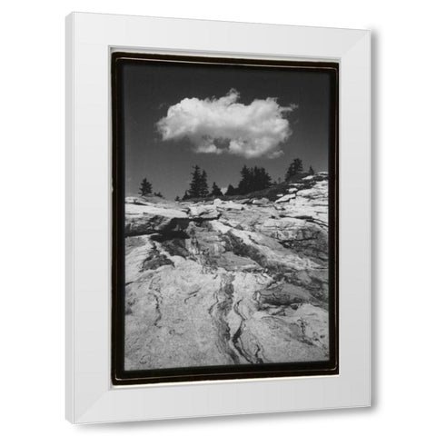 Cloud Dream White Modern Wood Framed Art Print by DeNardo, Laura