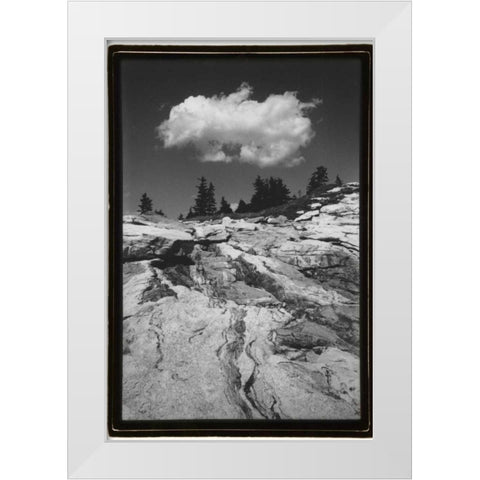 Cloud Dream White Modern Wood Framed Art Print by DeNardo, Laura