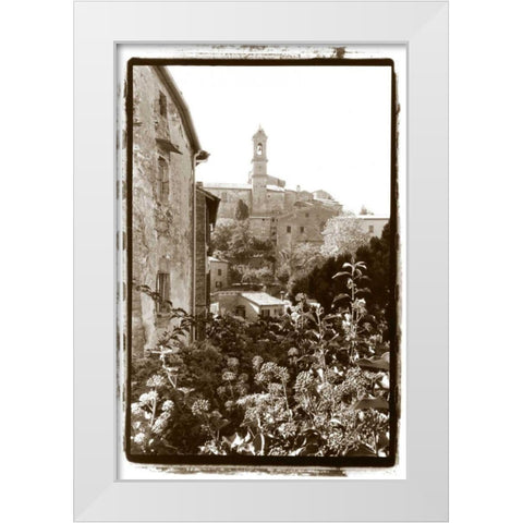 Church Bells Ringing White Modern Wood Framed Art Print by DeNardo, Laura