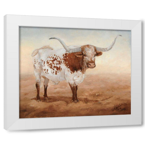 Shoo Fly White Modern Wood Framed Art Print by Winkler, Kathy