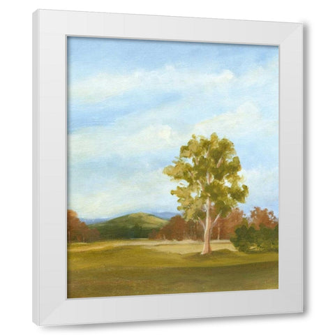 Small Summer Horizons VI White Modern Wood Framed Art Print by Harper, Ethan