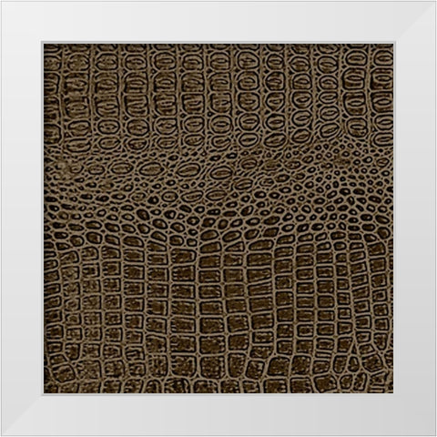 Animal Instinct VIII White Modern Wood Framed Art Print by Vision Studio