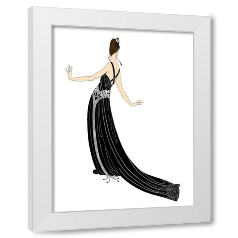 Sophisticated Ladies II White Modern Wood Framed Art Print by Vision Studio