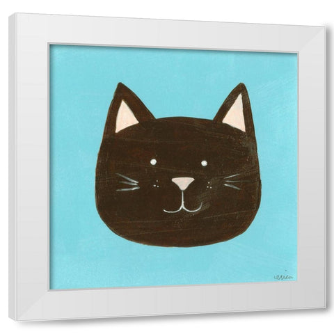 Edgar White Modern Wood Framed Art Print by Vess, June Erica