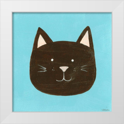 Edgar White Modern Wood Framed Art Print by Vess, June Erica