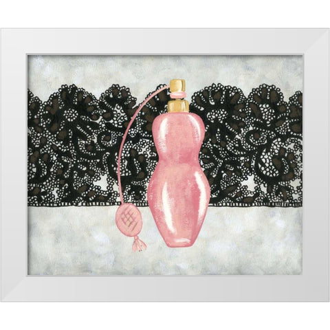 Femme Boudoir VIII White Modern Wood Framed Art Print by Zarris, Chariklia