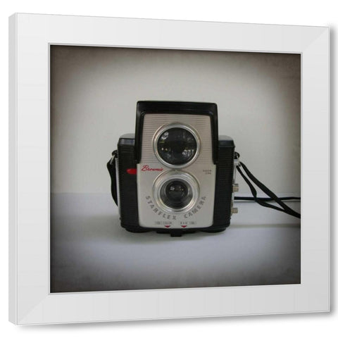 Camera Collection I White Modern Wood Framed Art Print by Zarris, Chariklia