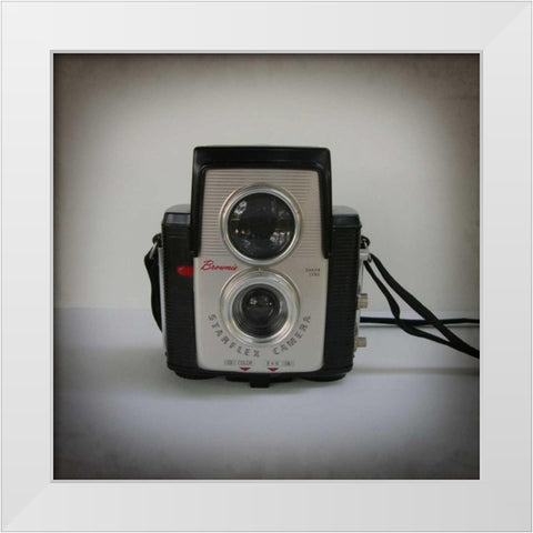 Camera Collection I White Modern Wood Framed Art Print by Zarris, Chariklia