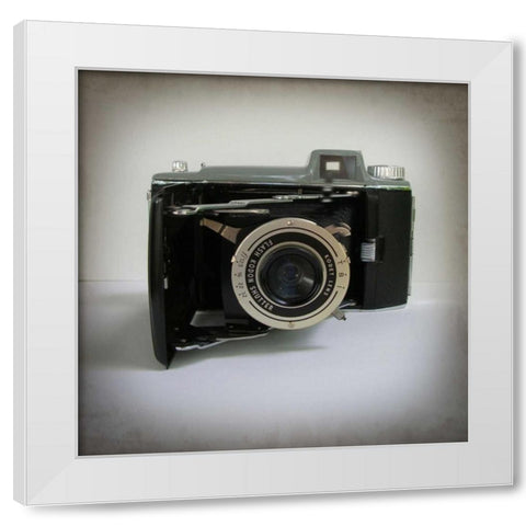 Camera Collection III White Modern Wood Framed Art Print by Zarris, Chariklia