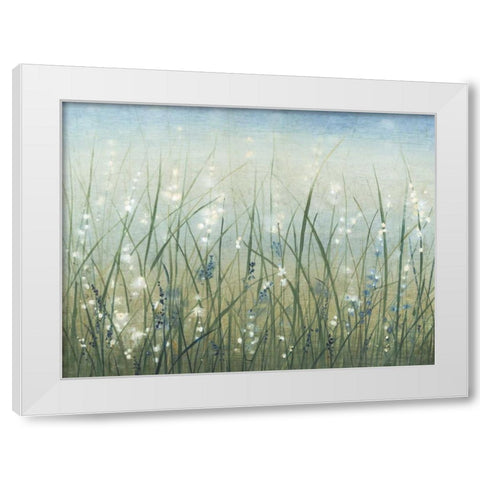 Bliss I White Modern Wood Framed Art Print by OToole, Tim