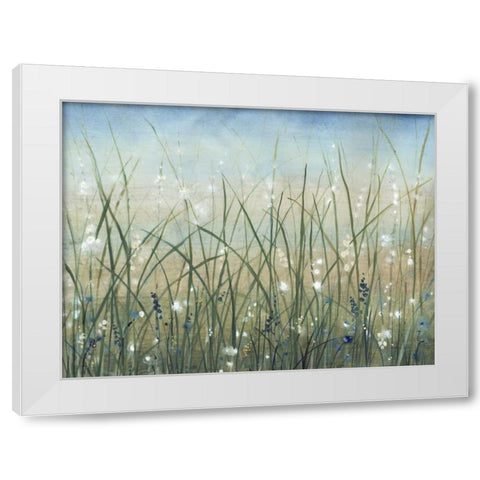 Bliss II White Modern Wood Framed Art Print by OToole, Tim